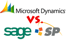 Microsoft Dynamics vs. Sage SP